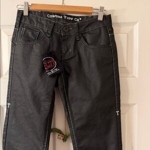 Cowgirl Tuff Black Boot Cut Jeans